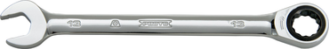 Proto® Full Polish Combination Non-Reversible Ratcheting Wrench 17 mm - 12 Point - Americas Industrial Supply