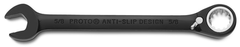 Proto® Black Chrome Combination Reversible Ratcheting Wrench 5/8" - Spline - Americas Industrial Supply