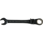 Proto® Black Chrome Combination Locking Flex-Head Ratcheting Wrench 15 mm - Spline - Americas Industrial Supply