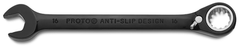 Proto® Black Chrome Combination Reversible Ratcheting Wrench 16 mm - Spline - Americas Industrial Supply