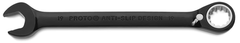 Proto® Black Chrome Combination Reversible Ratcheting Wrench 19 mm - Spline - Americas Industrial Supply