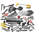 Proto® 89 Piece Railroad Machinist's Set with Tool Box - Americas Industrial Supply