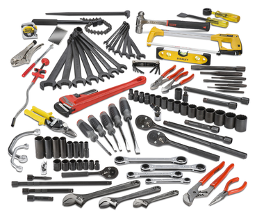 Proto® 107 Piece Railroad Pipe Fitter's Set with Tool Box - Americas Industrial Supply
