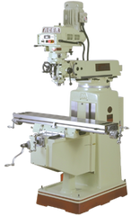 Electronic Variable Speed Vertical Mill - CAT40 Spindle - 10 x 50'' Table Size - 5HP - 3PH - 220V Motor - Americas Industrial Supply