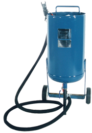 Portable Sandblaster - #PT100 100 lb Capacity Tank - Americas Industrial Supply