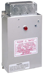 Heavy Duty Static Phase Converter - #PAM-200HD; 3/4 to 1-1/2HP - Americas Industrial Supply