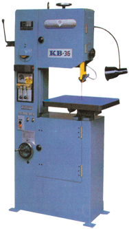 Vertical Bandsaw - #KB361; 8 x 14'' Capacity; 1HP, 1PH, 115V Motor - Americas Industrial Supply