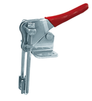 500 lbs Vertical U-Hook Flanged Base Latch Clamp Stainless Steel - Americas Industrial Supply