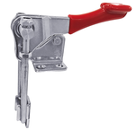 1000 lbs Vertical U-Hook Flanged Base Latch Clamp Stainless Steel - Americas Industrial Supply