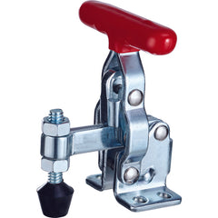 200 lbs U-Bar Flanged Base Vertical T-Handle Hold-Down Clamp - Americas Industrial Supply