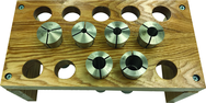 R8 Round Collet Set - 1/8 to 3/4 x 8ths - Americas Industrial Supply