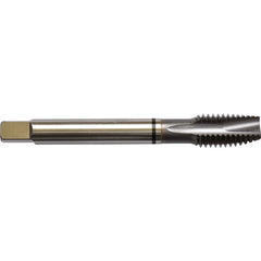 ‎5/16-18 H5 3 Flute Spiral Pointed Plug Black Ring Tap-TICN - Americas Industrial Supply
