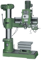 Radial Drill Press - #TPR720A - 29-1/2'' Swing; 2HP, 3PH, 220V Motor - Americas Industrial Supply