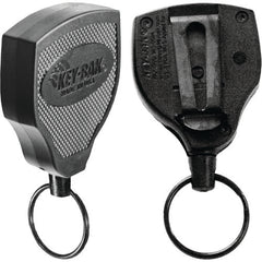 Model: S48K - Super 48″ Kevlar Cord Key Reel with Belt Clip - Kevlar Cord - Split Ring Attachment - Americas Industrial Supply