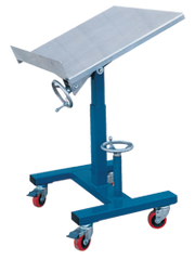 Tilting Work Table - 24 x 24'' 300 lb Capacity; 21-1/2 to 42" Service Range - Americas Industrial Supply