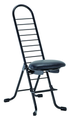18" - 35" Ergonomic Work Seat -  Swivel Seat - Americas Industrial Supply