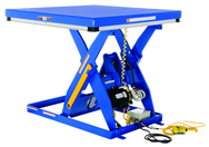 Electric Hydraulic Scissor Lift Table - Platform Size 30 x 60 - 2HP, 460V, 3 phase, 60 Hz totally enclosed motor - Americas Industrial Supply