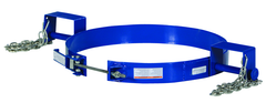 Blue Tilting Drum Ring - 55 Gallon - 1200 Lifting Capacity - Americas Industrial Supply