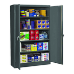 48"W x 24"D x 78"H Storage Cabinet w/400 Lb Capacity per Shelf for Lots of Heavy Duty Storage - Welded Set Up - Americas Industrial Supply