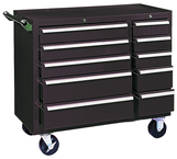 310X 10-Drawer Maintenance Cart - 35'' x 18'' x 39.38'' Brown - Americas Industrial Supply