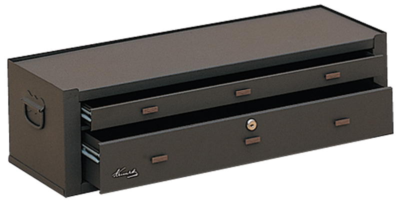 2-Drawer Add-On Base - Model No.MC28B Brown 7.88H x 9.63D x 28.13''W - Americas Industrial Supply