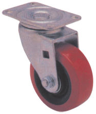 8'' Dia. - 2'' Width - Plexite - Swivel - 1000 lb Capacity - Americas Industrial Supply