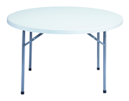 48" Round Blow Molded Folding Table - Americas Industrial Supply
