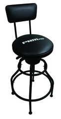 Adjustable Shop Stool with Back Support - Americas Industrial Supply