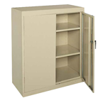 46 x 24 x 72'' (Sand, Gray, Charcoil, or Black (Please specify)) - Extra-Wide Heavy Duty Gauge Steel Cabinet - Americas Industrial Supply