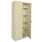 36 x 18 x 72" (Tropic Sand) - Storage Cabinet with Doors - Americas Industrial Supply