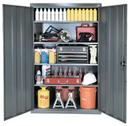 36 x 24 x 72'' (Sand, Gray, Charcoil, or Black (Please specify)) - Storage Cabinet - Americas Industrial Supply