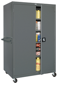 36 x 24 x 78'' (Sand, Gray, Charcoil, or Black (Please specify)) - Transport Storage Cabinet - Americas Industrial Supply