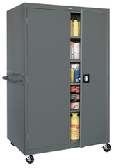 46 x 24 x 78'' (Sand, Gray, Charcoil, or Black (Please specify)) - Extra-Wide Transport Storage Cabinet - Americas Industrial Supply