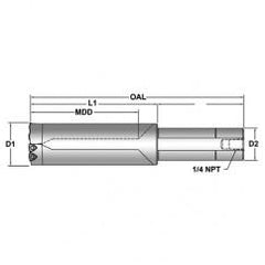 R54X10-50M Revolution Drill Holder - Americas Industrial Supply