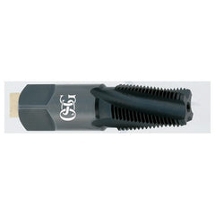 ‎1-11-1/2 NPTF 5Fl HSS Tap-TiCN - Exact Industrial Supply