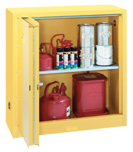 Flammable Liqiuds Storage Cabinet - #5441N 43 x 18 x 44'' (2 Shelves) - Americas Industrial Supply