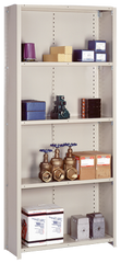 36 x 18 x 84'' - Closed Style Box "W" 22-Gauge Add-On Shelving Unit - Americas Industrial Supply