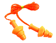 Reusable Corded Silicone Ear Plugs - 100/Pair - Americas Industrial Supply