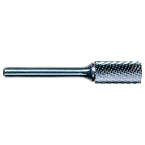 3mm EdgeHog Cyl Flat End Miniature Carbide Bur SA-43L76M 76mm OAL Standard - Americas Industrial Supply