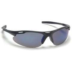 Safety Glasses - Blue Mirror Lens, Black Frame, Avante - Americas Industrial Supply