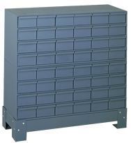 33-3/4 x 12-1/4 x 34-1/4'' (48 Compartments) - Steel Modular Parts Cabinet - Americas Industrial Supply