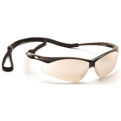 Safety Glasses - Black Frame, Indoor/Outdoor Lens - Americas Industrial Supply