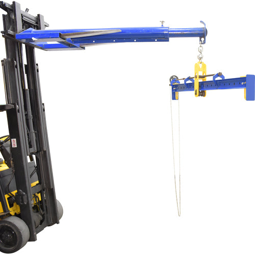 Adj Spreader Beam Upper Bail Adj Chain Driven 2500# - Exact Industrial Supply