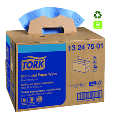 Industrial Paper 4 Ply Wipers - Blue - Handy Box - Americas Industrial Supply