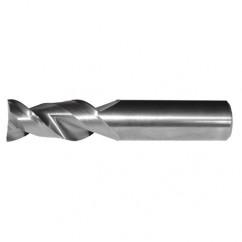 3/8x3/8x3/4x2-1/2 2FL Square Carbide End Mill-Round Shank-Uncoated - Americas Industrial Supply