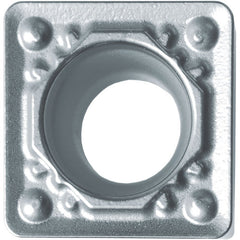SCMT 3252 HQ TN60, 1/32″ Corner Radius, 5/32″ Thick, 3/8″ Inscribed Circle, TiCN/NbC, Square, Turning Indexable Insert - Exact Industrial Supply