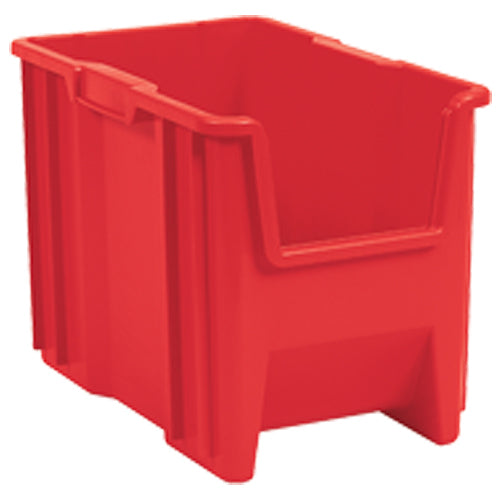 10″ × 17 1/2″ × 10 1/2″ - Red Stak-N-Store Bin - Americas Industrial Supply