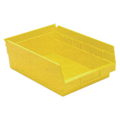8 3/8″ × 11 5/8″ × 4″ - Yellow Economy Shelf Bin - Americas Industrial Supply