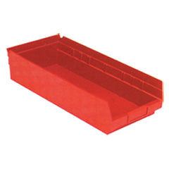 8 3/8″ × 17 7/8″ × 4″ - Red Economy Shelf Bin - Americas Industrial Supply
