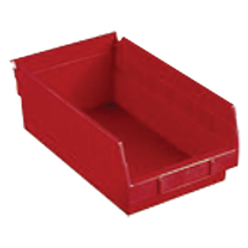 11 1/8″ × 23 5/8″ × 4″ - Red Economy Shelf Bin - Americas Industrial Supply